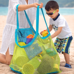 Extra Large Mesh Beach Bag – Sand-Free Family Storage Tote